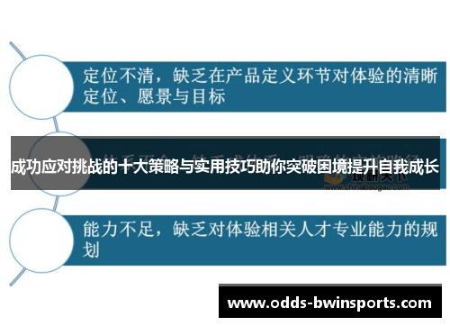 成功应对挑战的十大策略与实用技巧助你突破困境提升自我成长