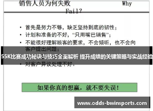 55K比赛成功秘诀与技巧全面解析 提升成绩的关键策略与实战经验